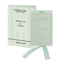 Parfumkaart - Green fig & Cedar