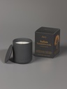 Indian Sandalwood Candle - Black Clay Pot with Lid